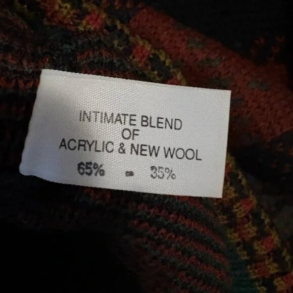 Adonis brand size M striped Style Multicolor Sweater, acrylic and wool blend - Picture 3 of 5